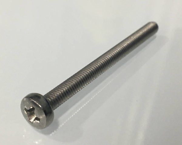 F00120-00 M4 x 50mm Pan Head Philips Stainless Bolt (qty x10)