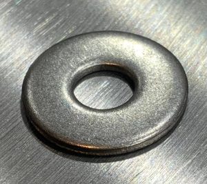 M5 washer, 15mm outside diameter, stainless steel flat washer, Blue Alpine F00123-00
