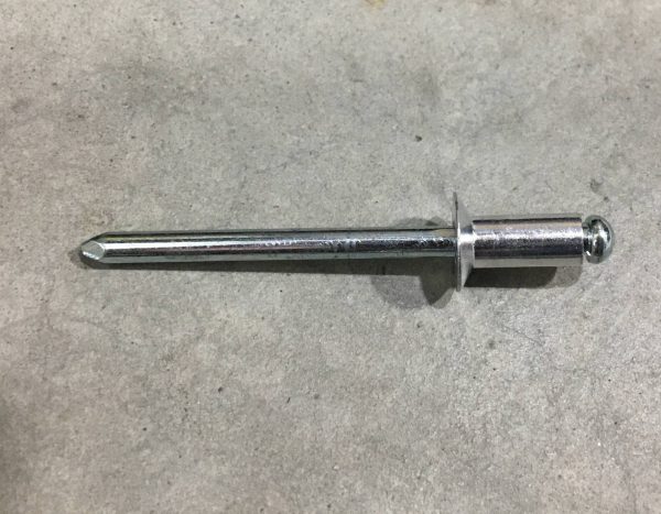 F00124-00 Rivet - 4.8mm (3/16") Grip Range 0.125" to 0.25" (qty x10)
