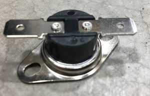 Thermal switch 75C 10A normally closed, Blue Alpine part E00116-00